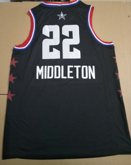 22 Middleton 2019 all star game jersey black